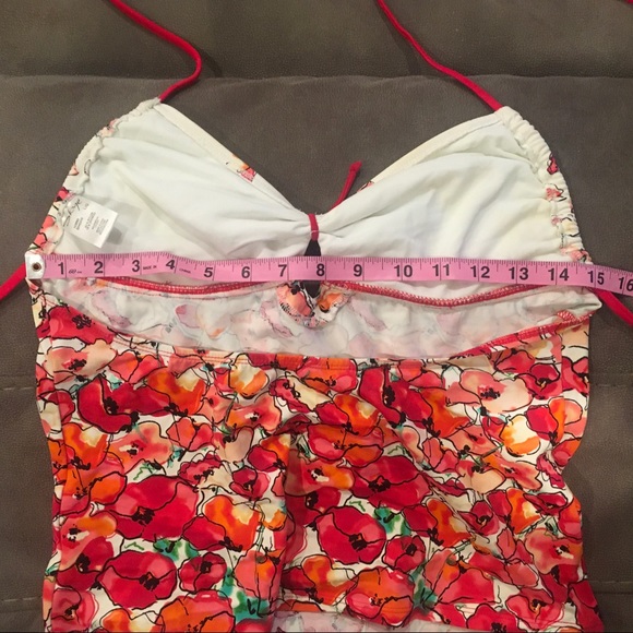 FLOWERED TANKINI SUIT SIZE L - Picture 5 of 6
